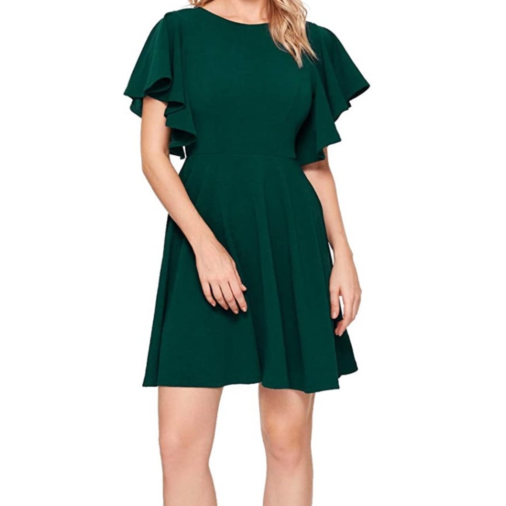 Dark Green Dress